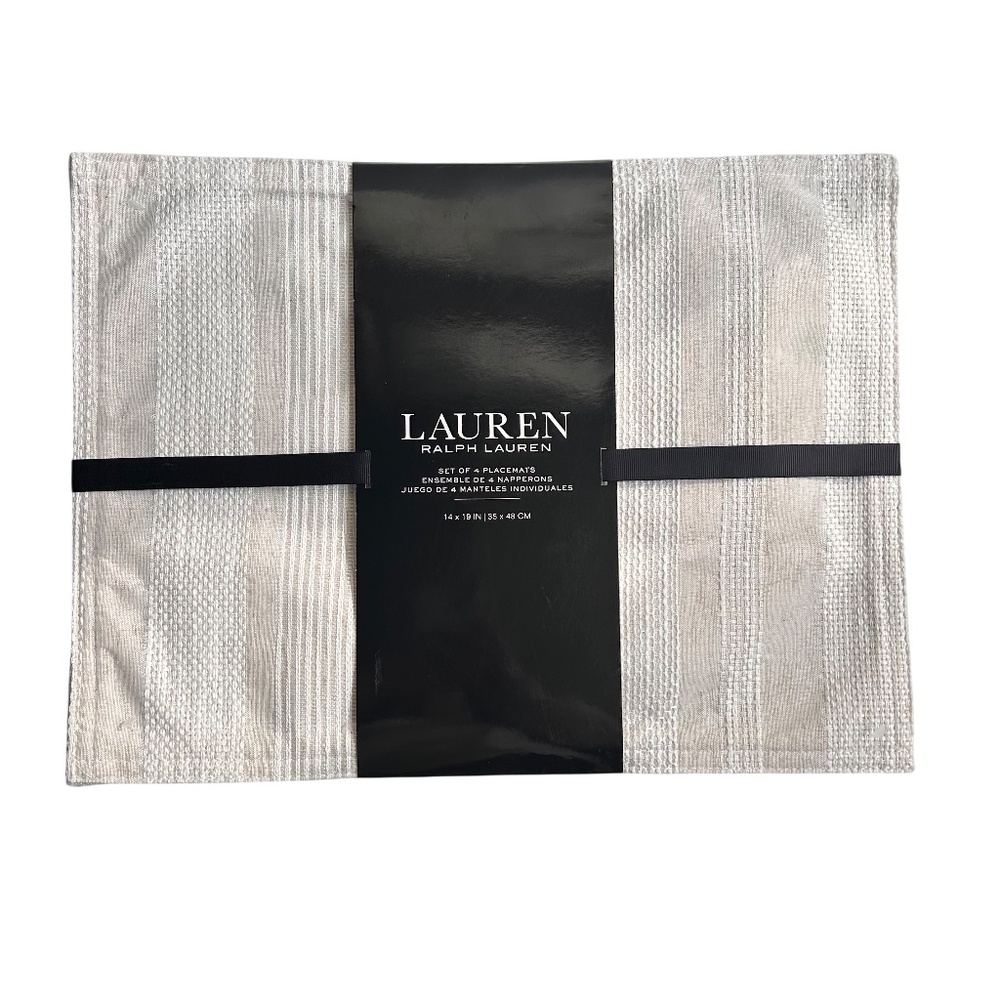 NWT LAUREN Ralph Lauren Set of 4 Placements